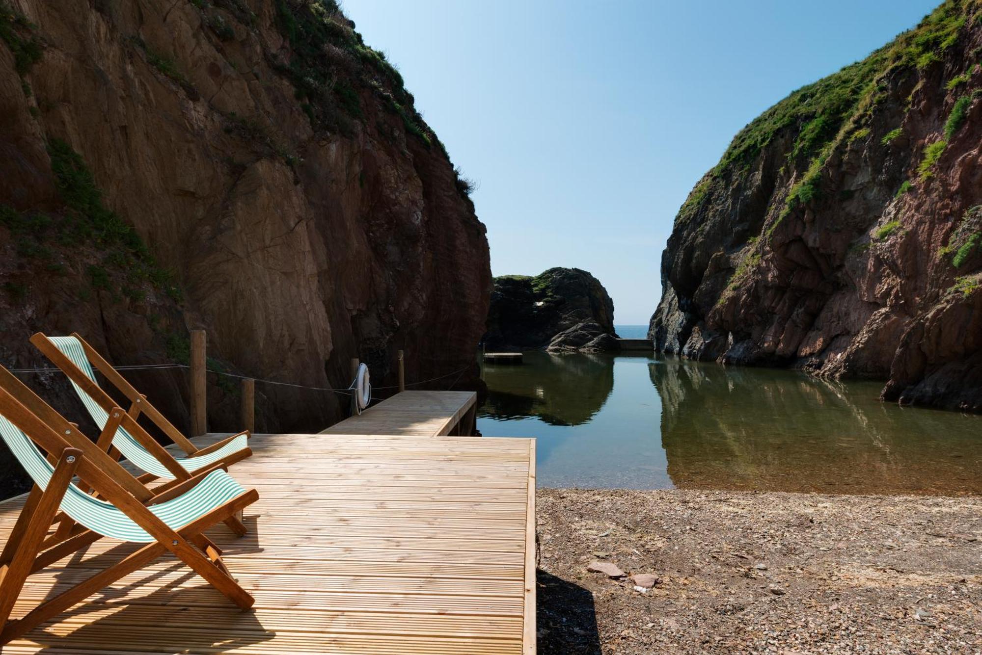 Burgh Island Hotel Bigbury-on-Sea Esterno foto